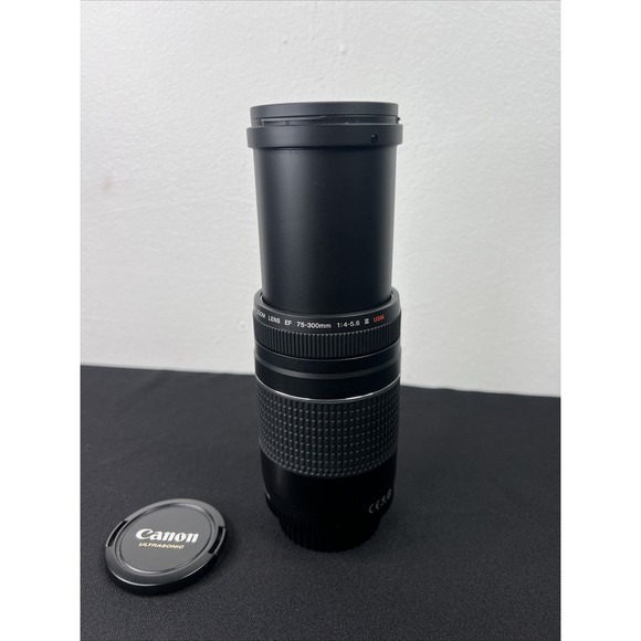 Canon Ultrasonic Zoom Lens EF 75-300mm 1:4-5.6 III USM ULTRASONIC - Picture 8 of 15